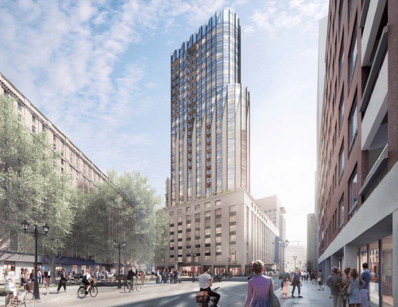 20-Story Residential Tower Proposed Atop Boston Parking Garage