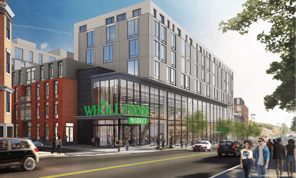 Bigger Whole Foods Market, 270 Apartments Proposed in Brighton